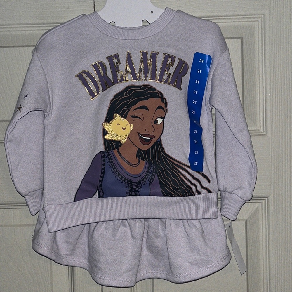 Disney Wish purple Outfit size 2T